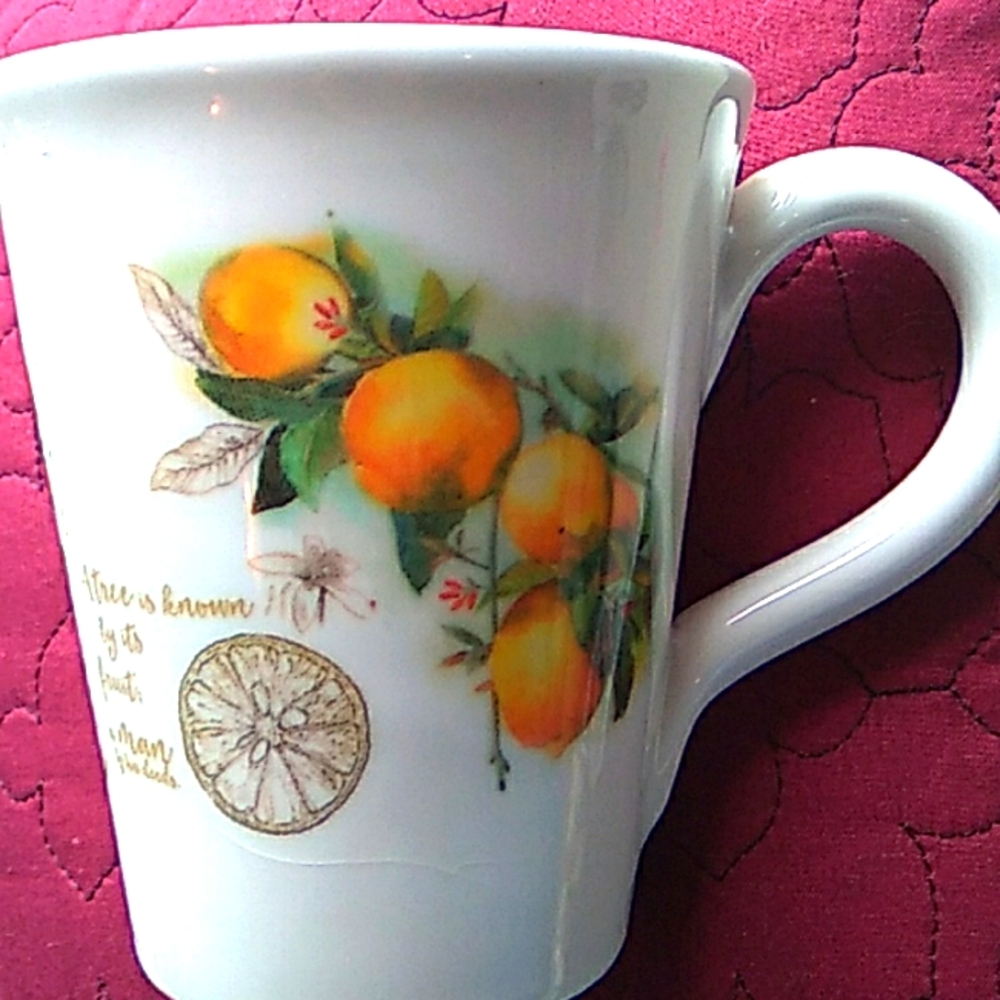 Lemon mug